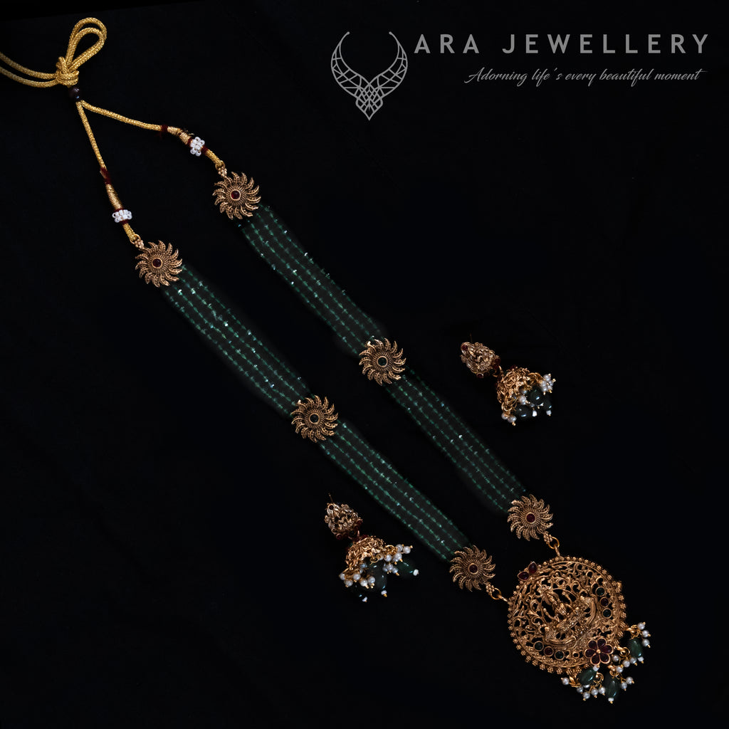 Green Beads Haram Set