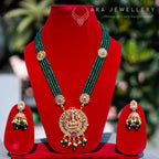 Green Beads Haram Set