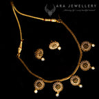 Floral Design Necklace